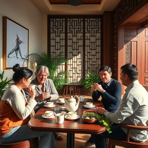 高端茶社交场景