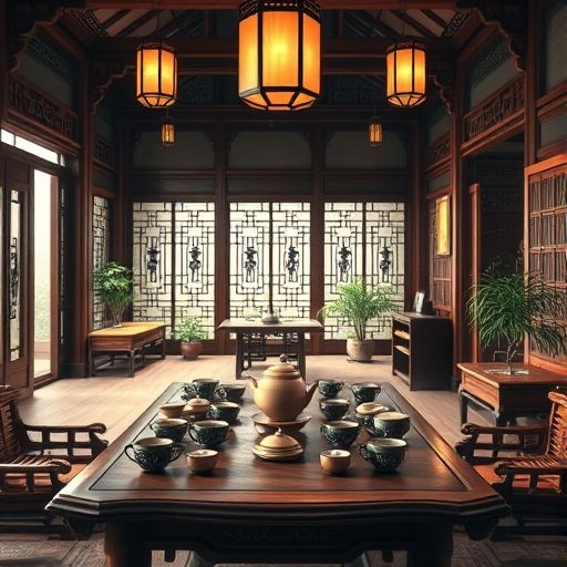 深圳龙岗喝茶工作室内部环境