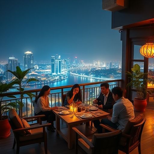 茶友聚会露台