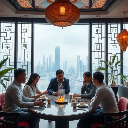 深圳高端喝茶社交场景