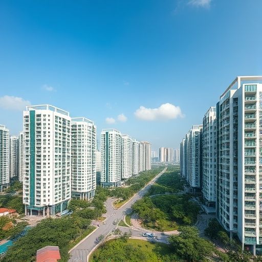 深圳现代化住宅区