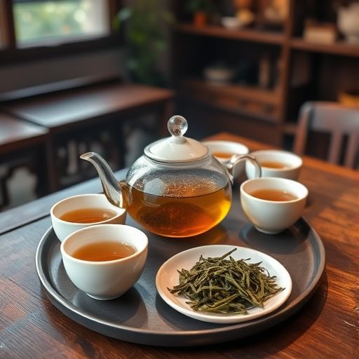 广州茶肆品茶场景