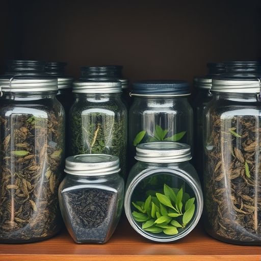新茶保存密封罐展示