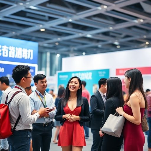 深圳中圈招聘会现场
