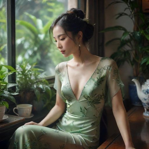 阳光洒在茶杯上清新治愈