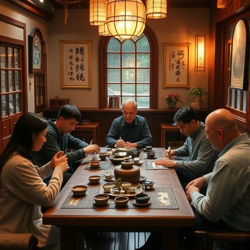 宝安茶肆场景