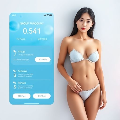 展示水会团购优惠的手机界面
