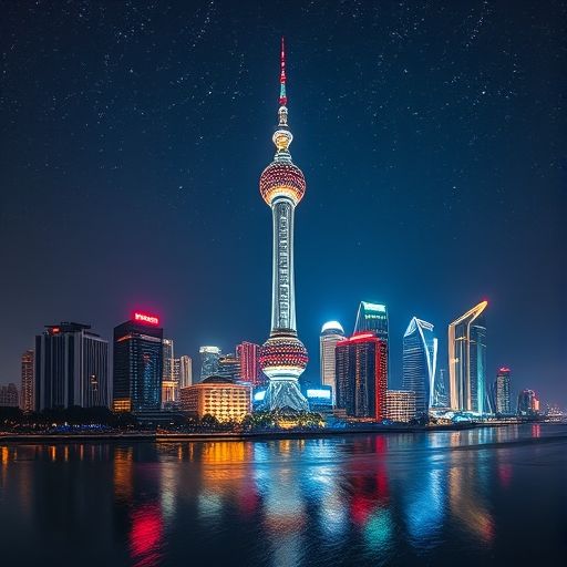 广州塔夜景