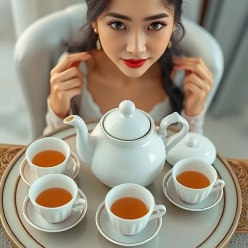 广州品茶工作室茶具准备的精致细节