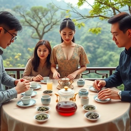 广州白云区喝茶场景