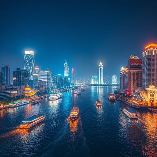 广州珠江夜景