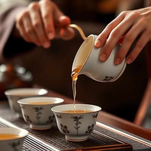 茶艺师泡茶