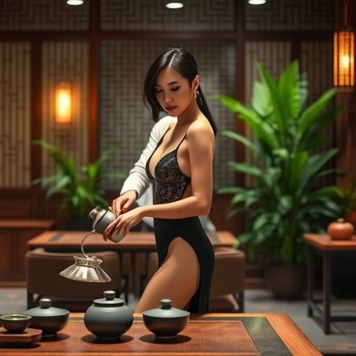 坪山茶艺师泡茶