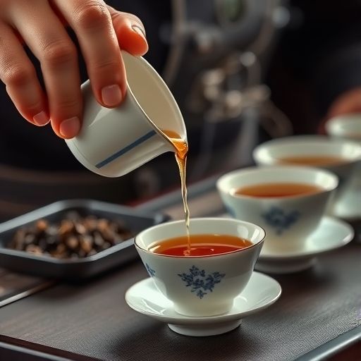 茶艺师泡茶场景
