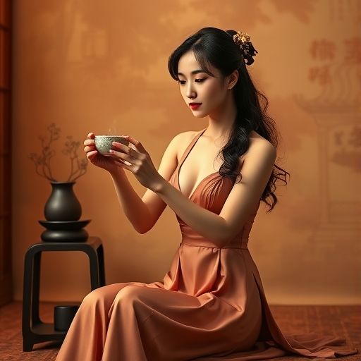 用户与茶艺师的线上互动