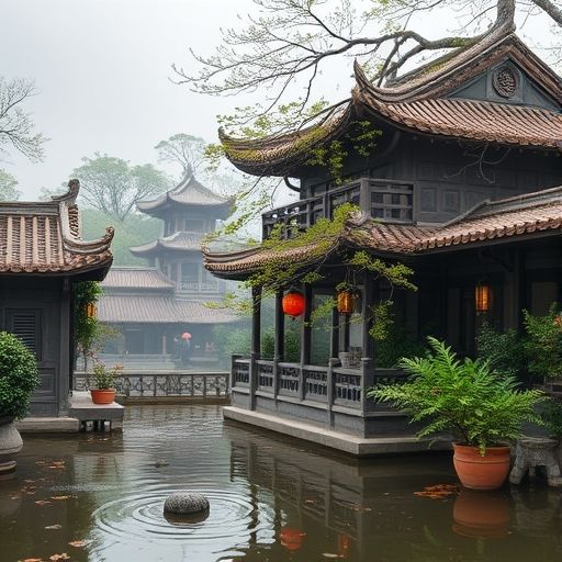一杯清香的茉莉花茶