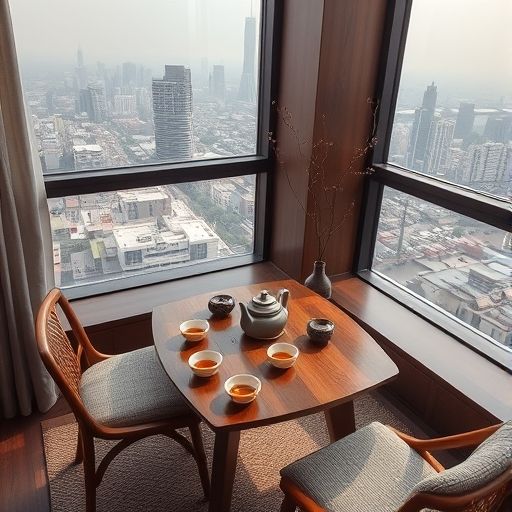 深圳自带工作室的茶角落