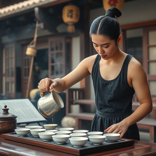 广州传统工夫茶表演