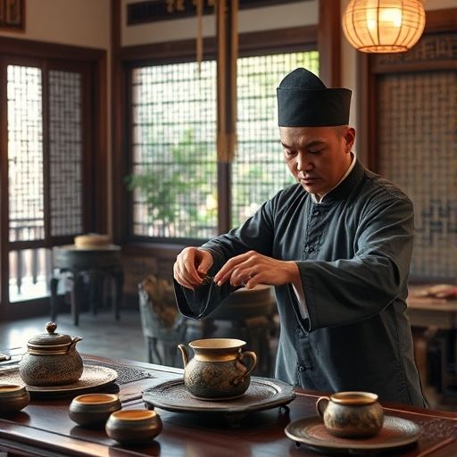 广州工夫茶表演