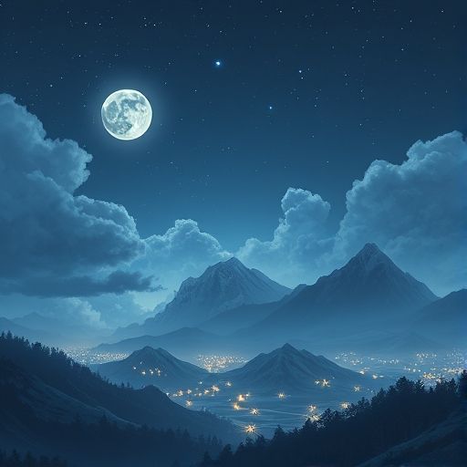 广州夜晚街头