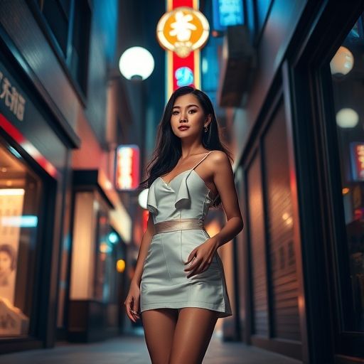 迷人的都市夜景