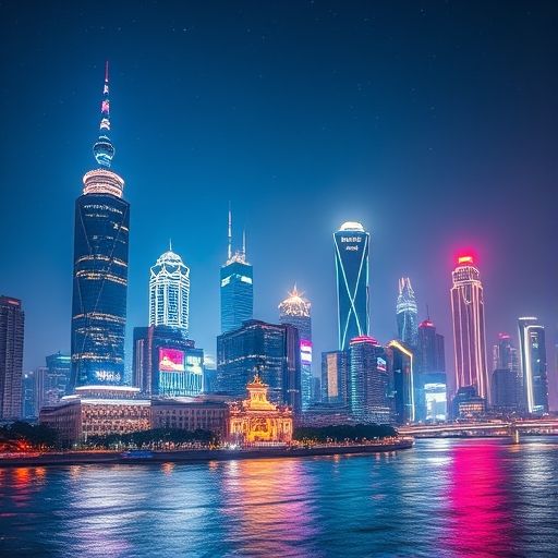 珠江新城夜景