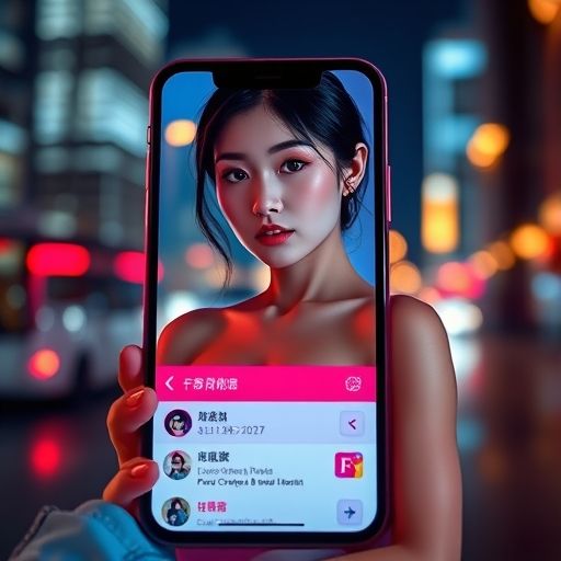 手机屏幕上的qm论坛界面