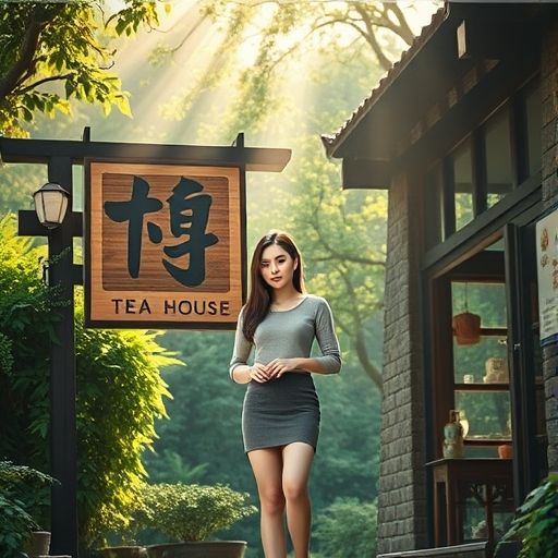 坪山茶肆自然风景