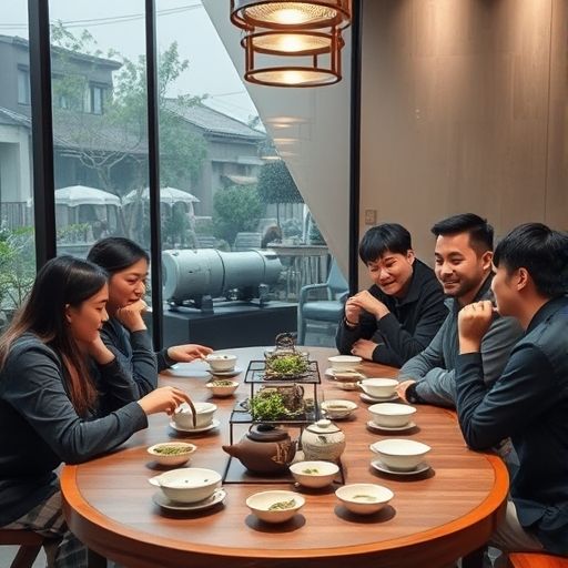 品茶海选活动现场