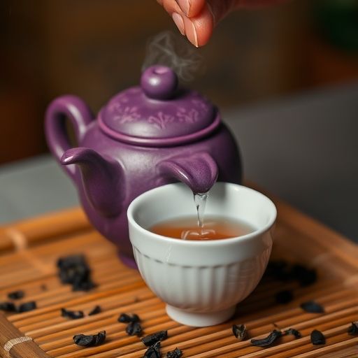 高端茶冲泡场景