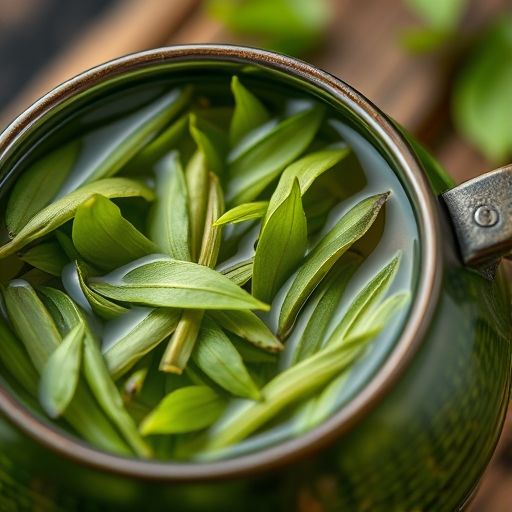 新茶冲泡过程
