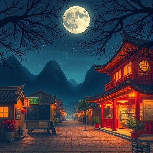 热闹茶吧朋友聚会场景