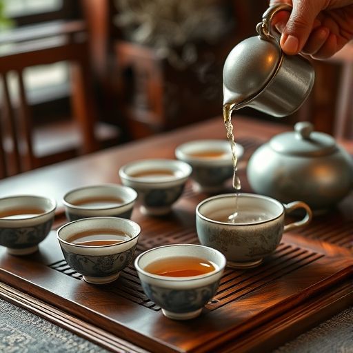 传统茶具泡茶