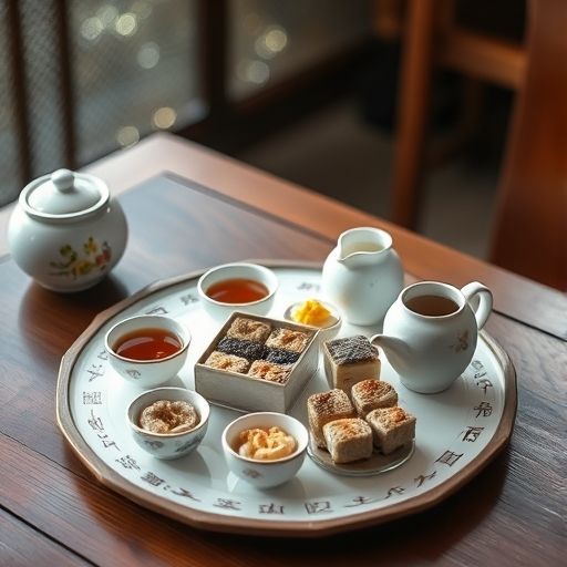 广州天河喝茶工作室的茶点搭配
