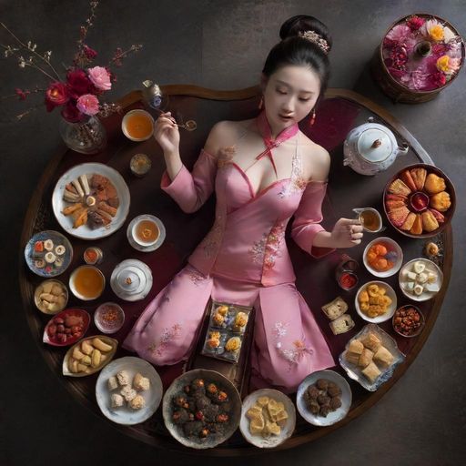 茶点精美呈现