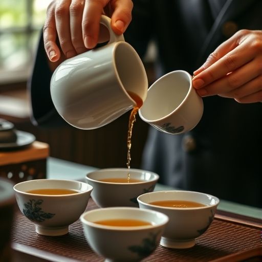 茶艺师泡茶