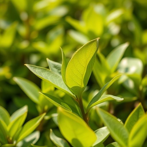 新鲜嫩茶茶叶