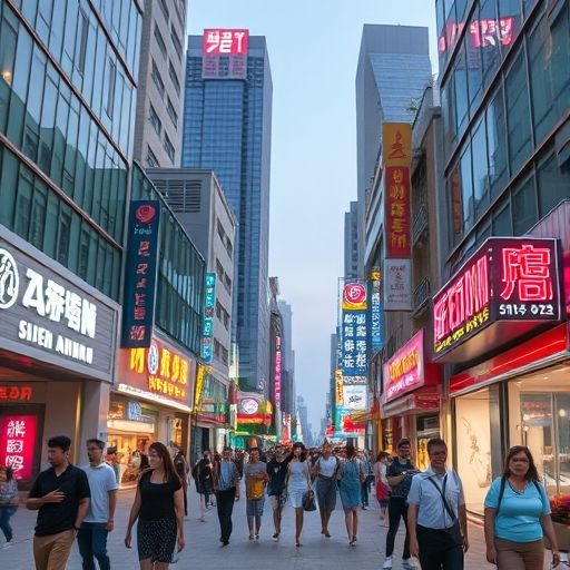 深圳繁忙街景
