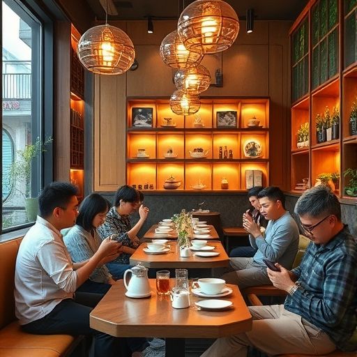 广州天河新茶店面