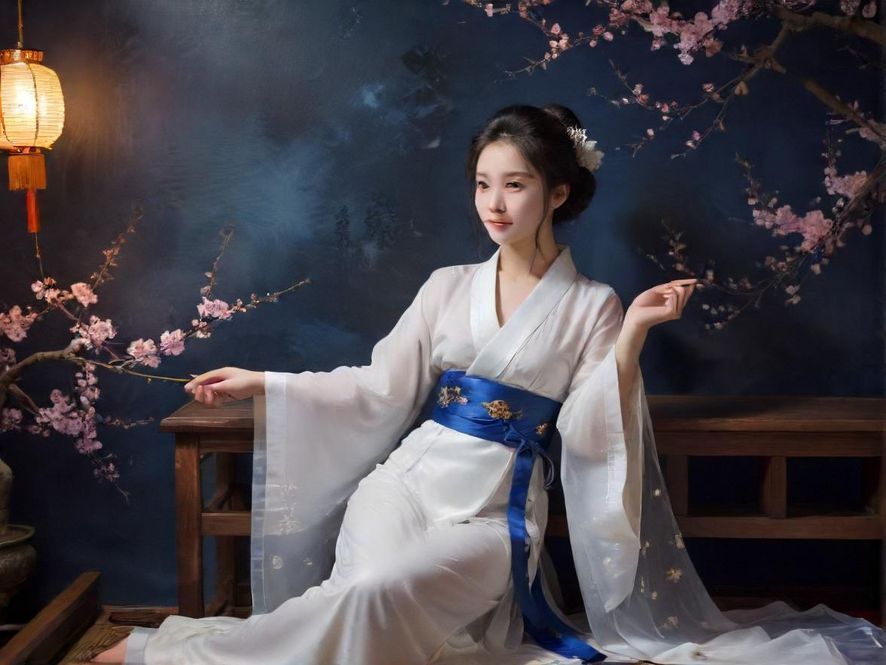 富城夜总会华丽大厅的梦幻光影