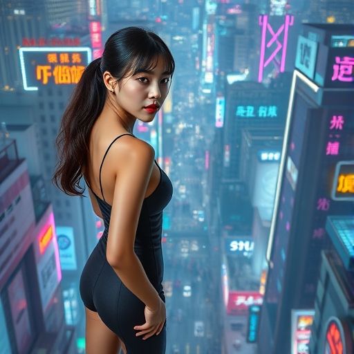 都市夜景下的探索