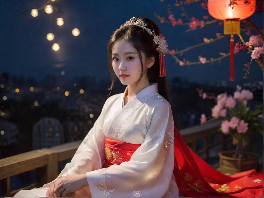 一家装潢奢华、灯光璀璨的夜总会大厅，广角镜头下展现其恢弘气势，色彩浓郁，充满现代都市的时尚感。