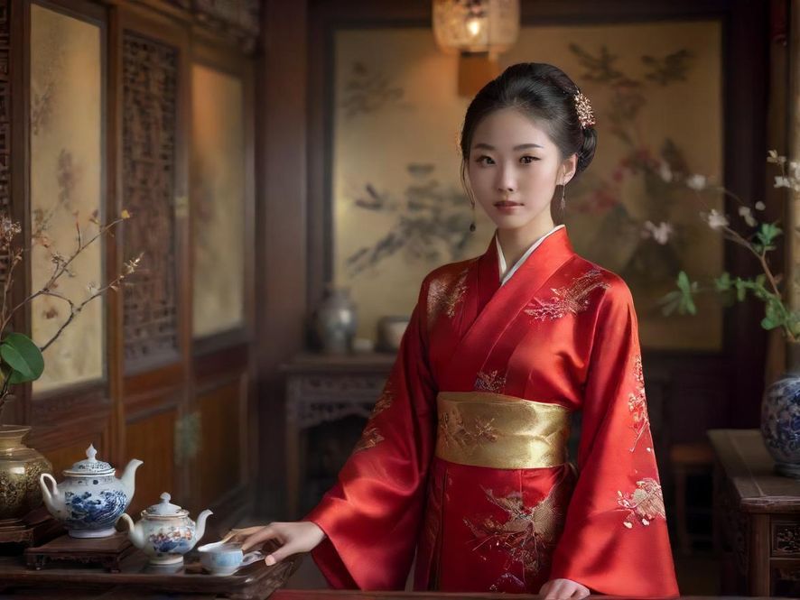深圳嫩茶茶艺表演场景