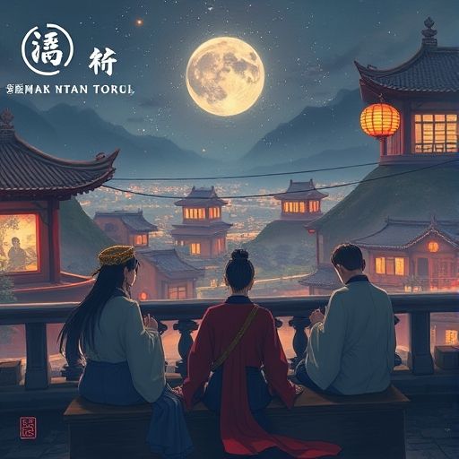 广州夜场会所霓虹灯光下的奢华场景
