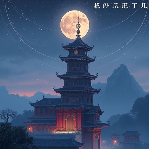 深圳夜生活街头霓虹灯光场景