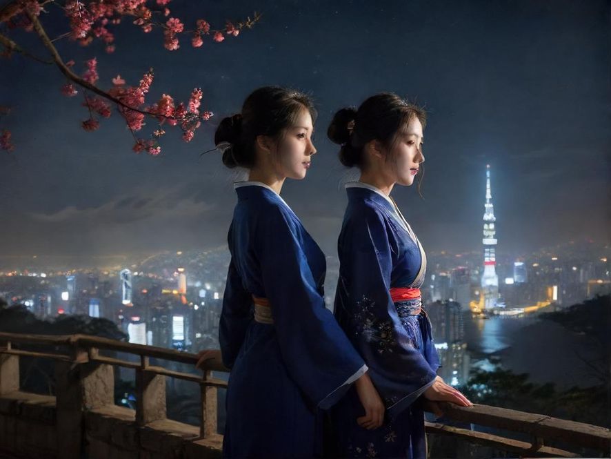 广州桑拿会所夜景