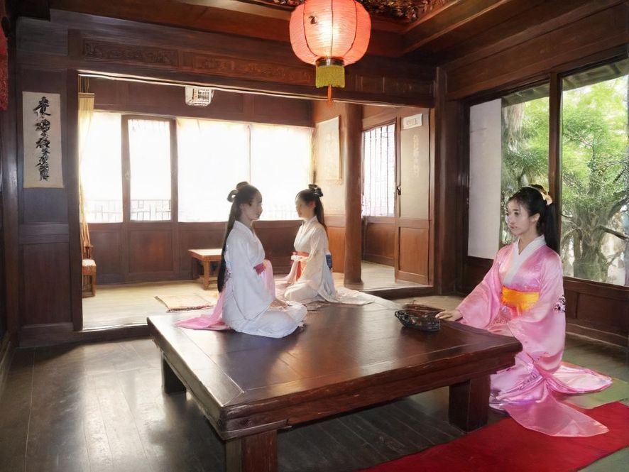广州某高端会所大堂，灯光璀璨，设计现代奢华，等待区舒适宽敞。