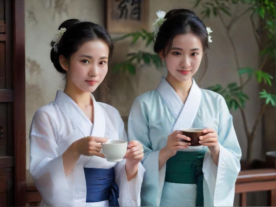 广州城中一处隐秘的休闲会所入口，门前灯笼微亮，透出温馨雅致的氛围。