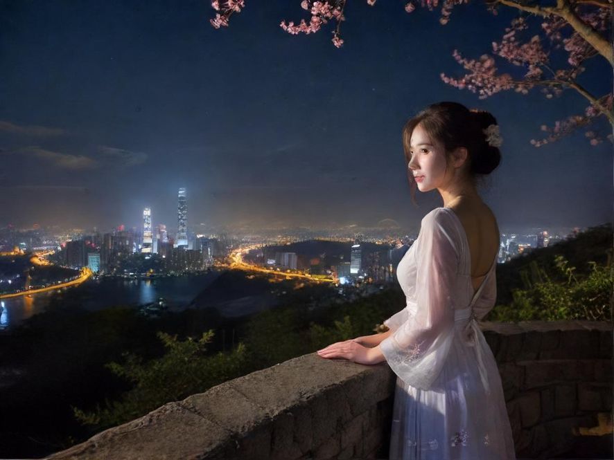 深圳夜场会所夜景全貌