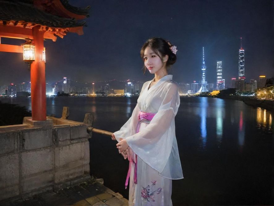 广州璀璨夜景